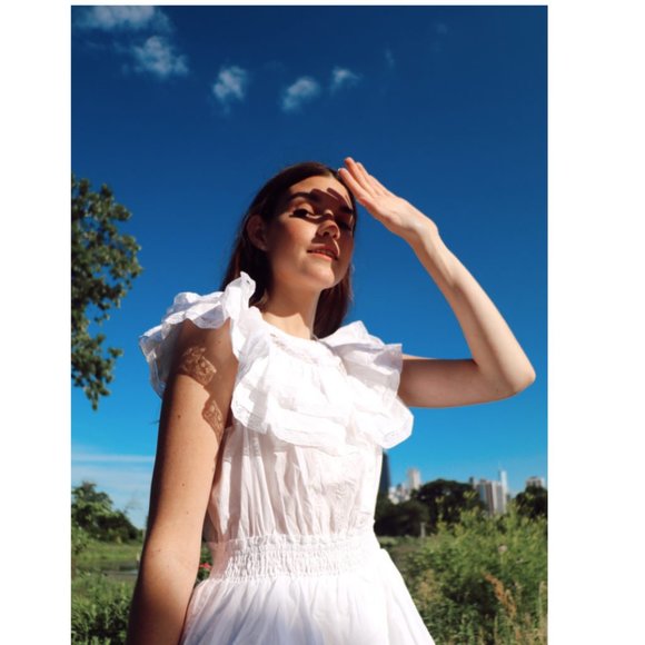 🎀 LoveShackFancy X Target Penelope ruffle dress - Picture 4 of 17